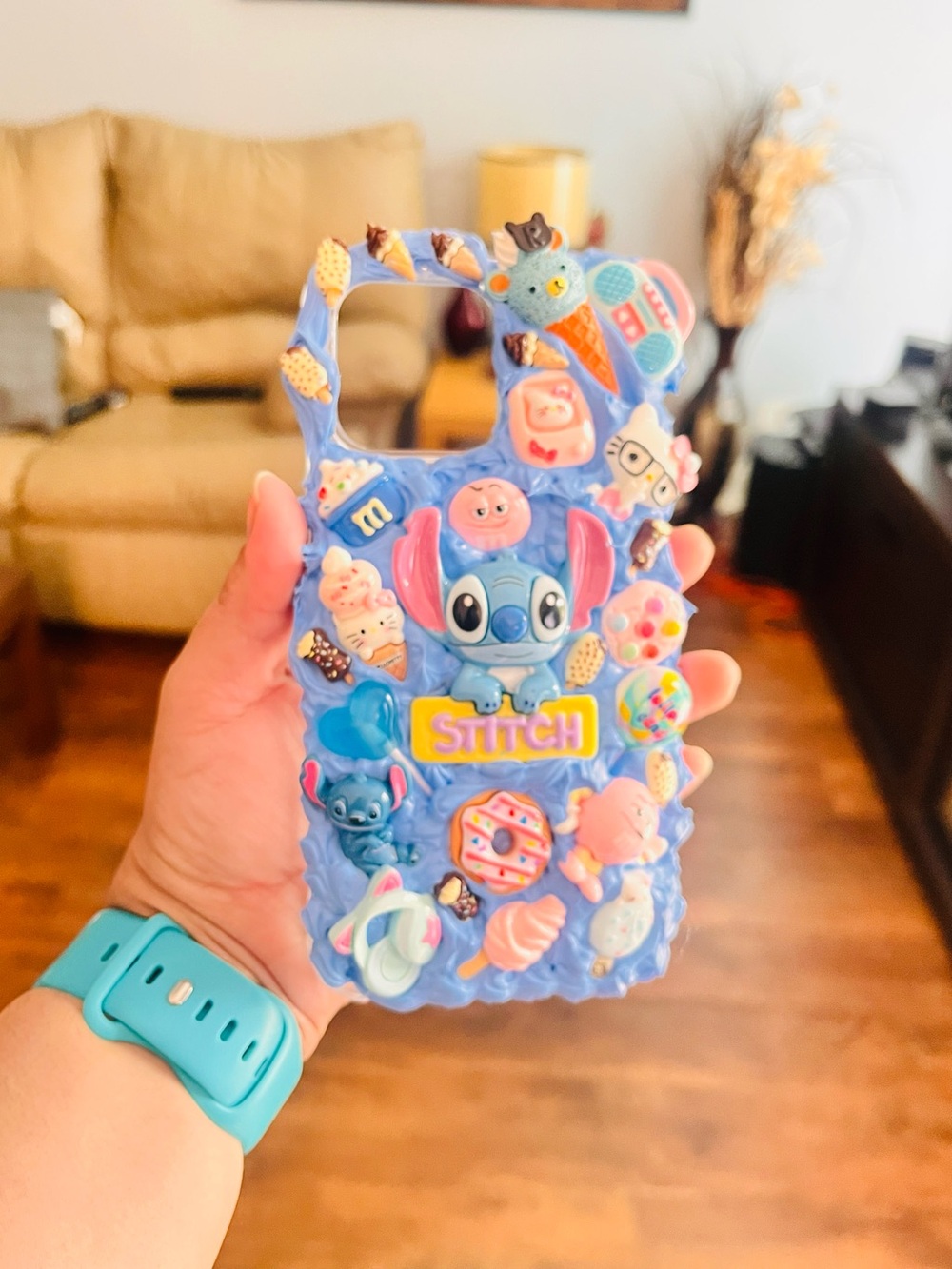 Handmade Stitch Decorative Decoden Phone Case - Any phone model